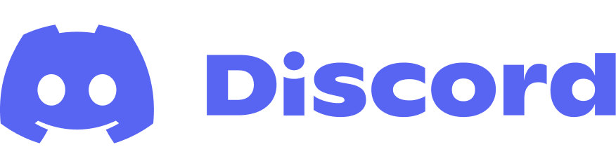 blurple discord logo and wordmark
