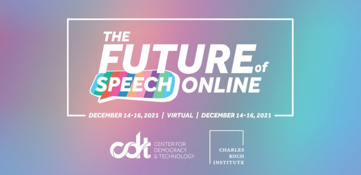 future of online speech event image