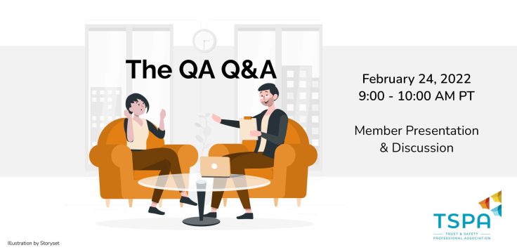 The QA Q&A event image