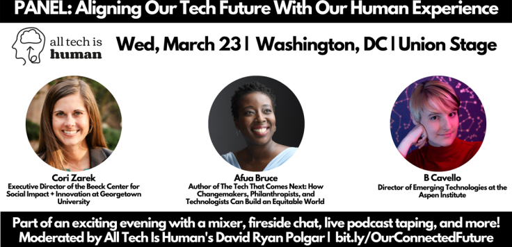 All tech is human panel event image