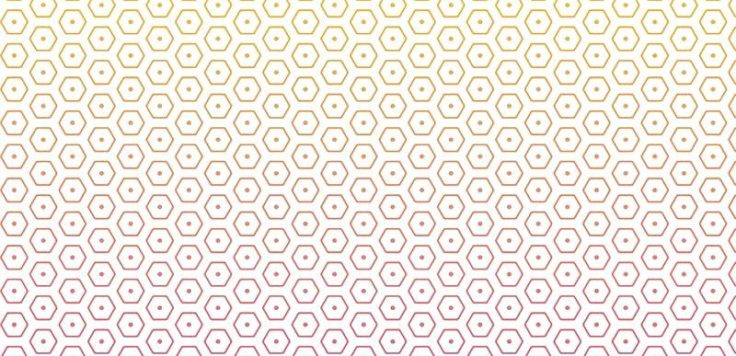 Abstract gold pattern on white background