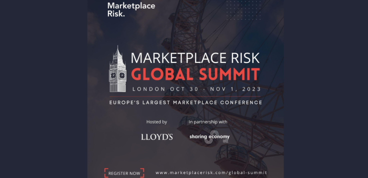 Midnight blue banner with Ferris wheel in the background with text Marketplace Global Summit - Europe's Largest Marketplace Conference.